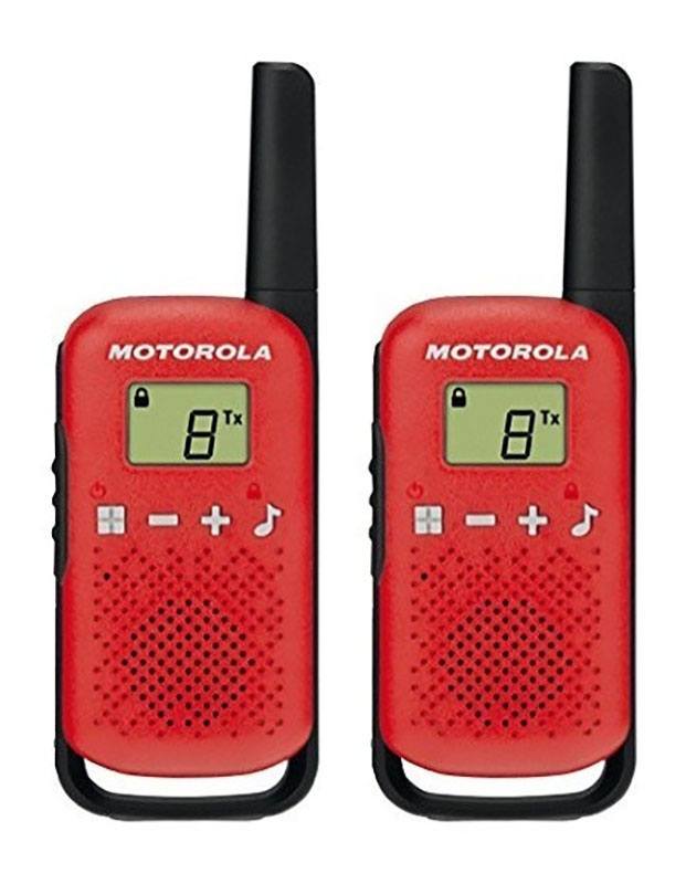 Talkie Walkie Motorola T42 Red X 2 Bon état -  reconditionné disponible sur Electro Depot